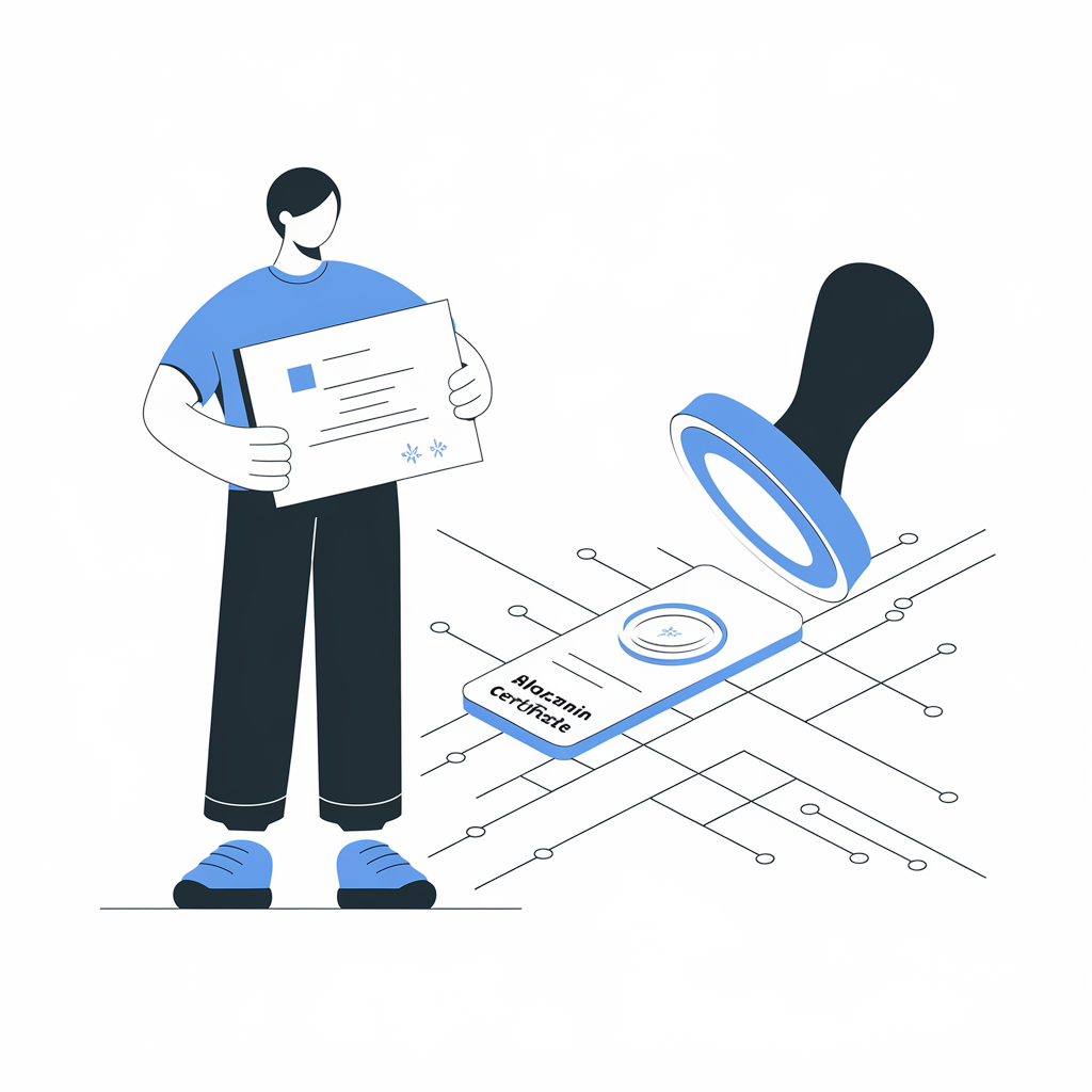 Proceso de certificación en blockchain